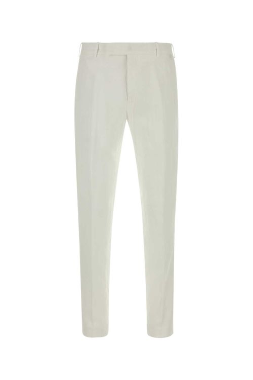 Lyocell Blend Trousers — White