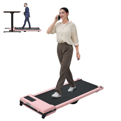 Walking Pad With Quiet 2.0 Hp Brushless Motor, Countdown Modes, Spacious Running Area, 220 Lbs Weight Capacity For Home Or Office Workouts, 3 In 1 Portable Treadmill Walking