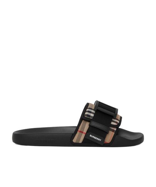 Burberry | buckle-strap Vintage Check slides | Realry display picture 3