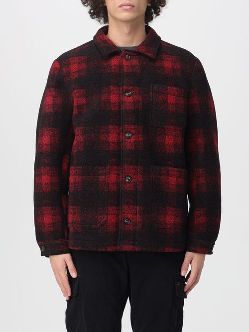 Jacket Men color Red
