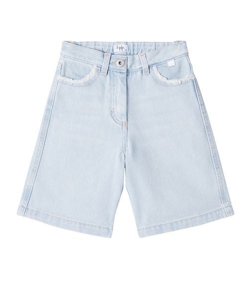 Il Gufo Denim Bermuda shorts