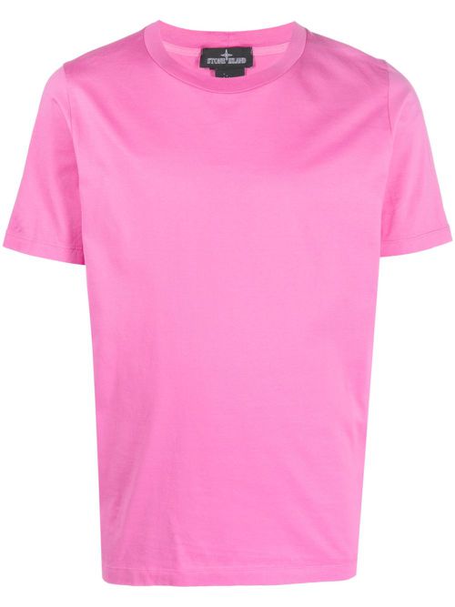 Graphic-print cotton T-shirt - Pink