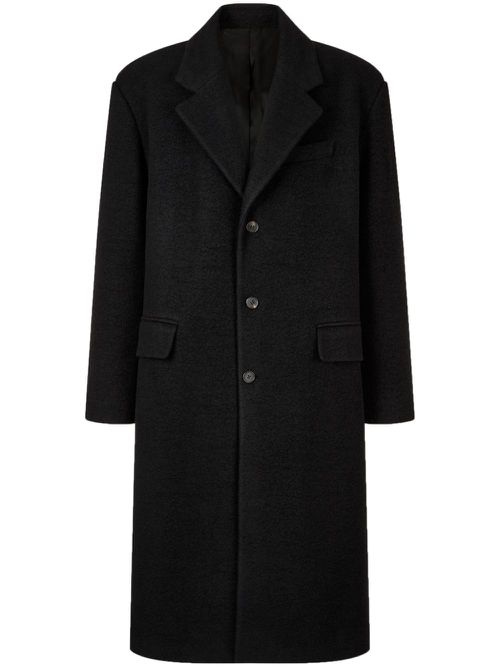Single-breasted coat - Black