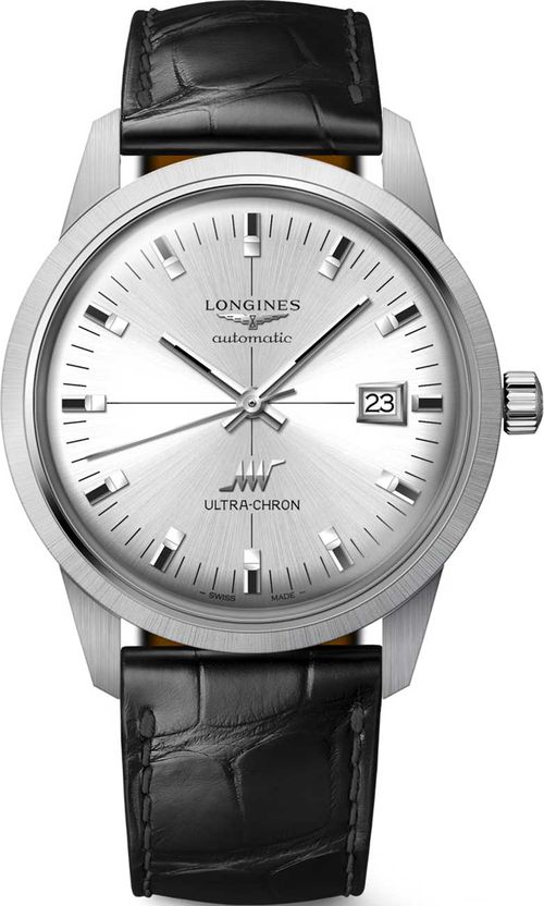 Ultra-Chron Classic Watch 37mm with Sunray Silver Dial