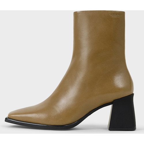 Vagabond Hedda Leather Heeled Boots - UK 3