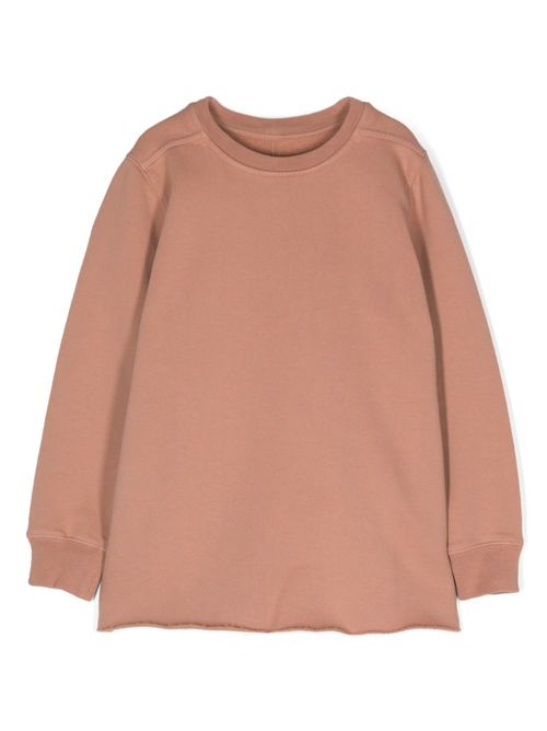Raw-cut sweatshirt - Pink
