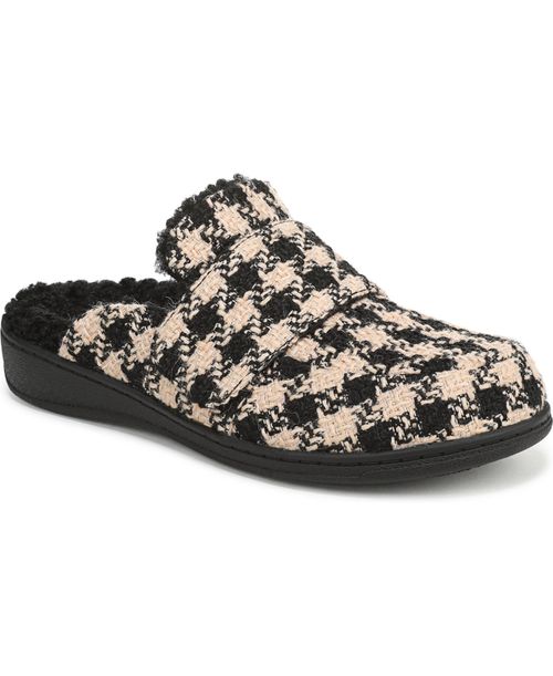 Women's Gemma Ii Mule Slippers - Navy blazer curly shearling