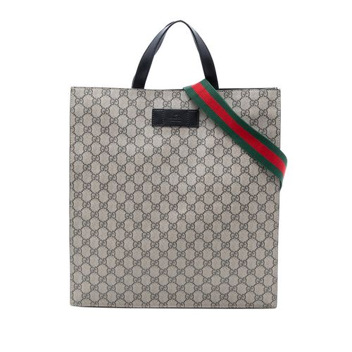 Pre-owned GG Supreme Web Vertical Satchel Ladies 894ZTEDADLHLEIN6