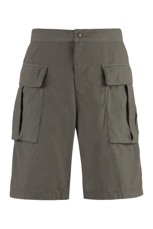 Men's Cotton Cargo Bermuda Shorts