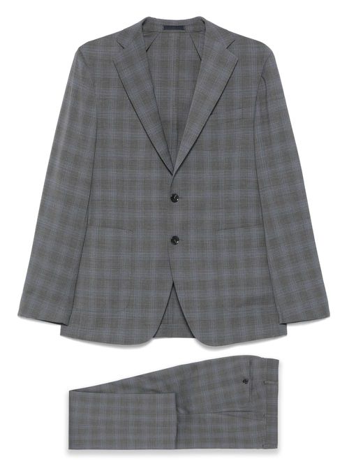 Checked suit - Grey