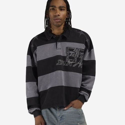 Men's Super Sonic Rugby T-Shirt in Black