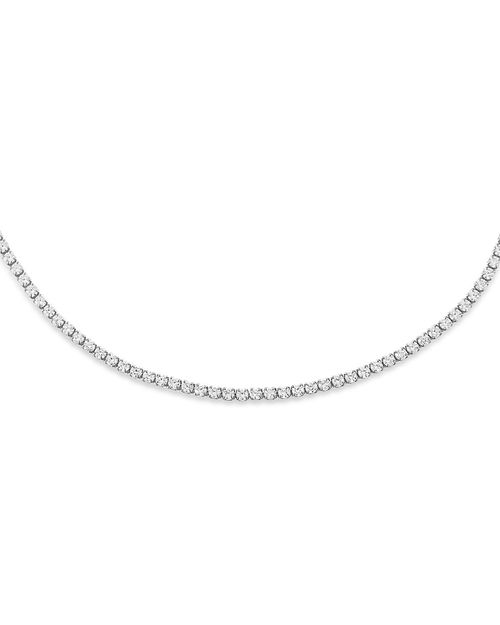 Adinas Jewels Tennis Choker Necklace, 12-15