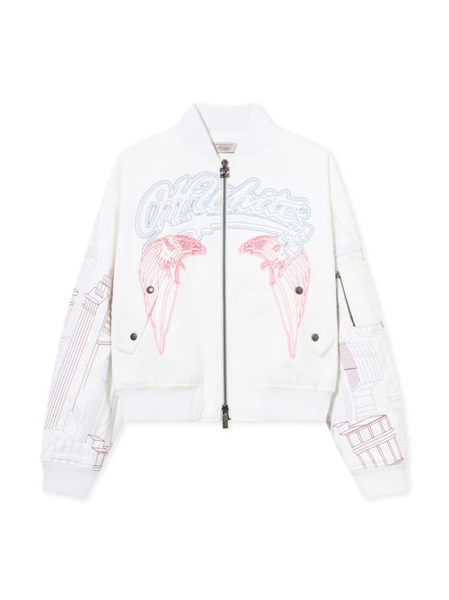 Skyline Cropped Bomber
