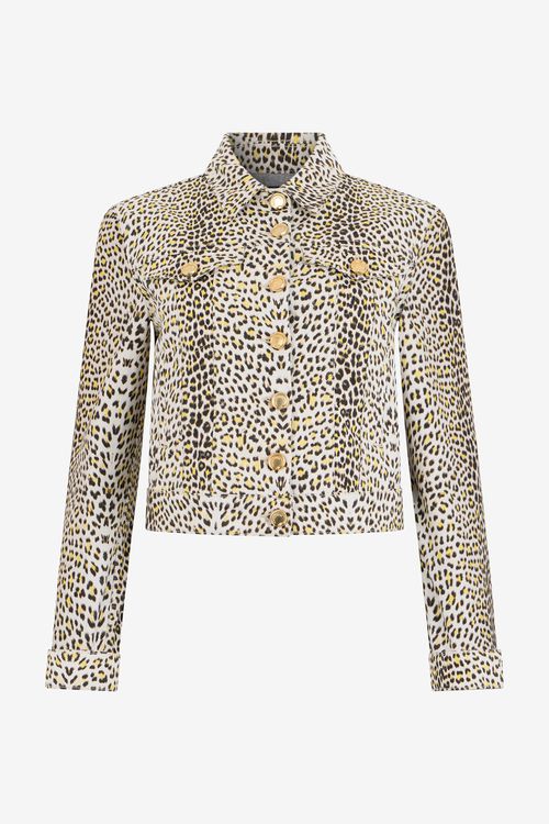 Pop Jaguar Animal-print Jacket