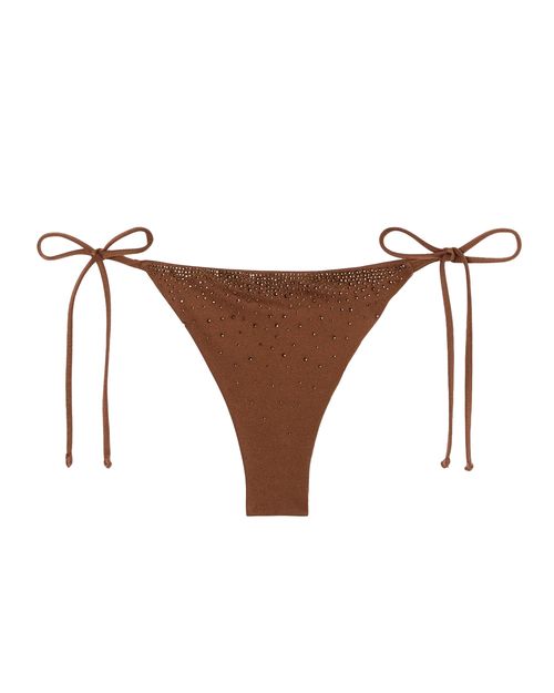 Marielle Bikini Bottom — Brown