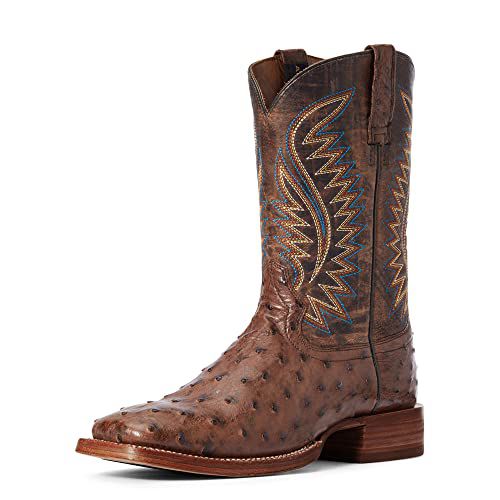 ARIAT Men's Gallup Full Quill Ostrich Western Boot
