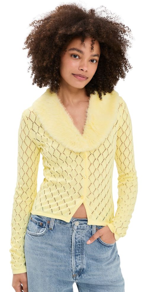 Vanilla Peggy Cardigan Butter