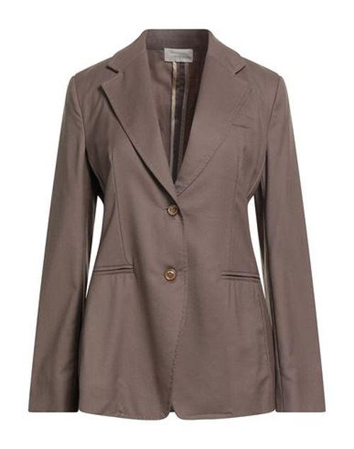 Woman Blazer Light brown Size 4 Virgin Wool, Silk, Cashmere