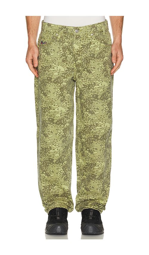 HUF Cromer Camo Pant in Green. 30 also