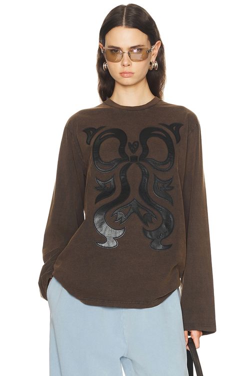 Acne Studios OBERTEIL EDEN in Dark Brown & Black - Taupe. S also in XS