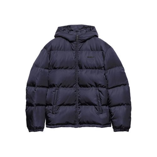 Medium-weight Hooded Re-Nylon Down Jacket