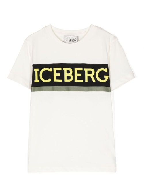 Logo-print cotton T-shirt - White