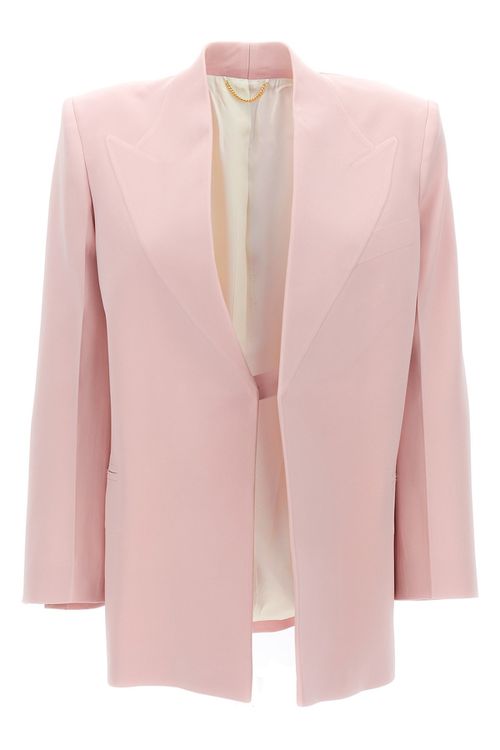 Single-Breasted Blazer Jacket