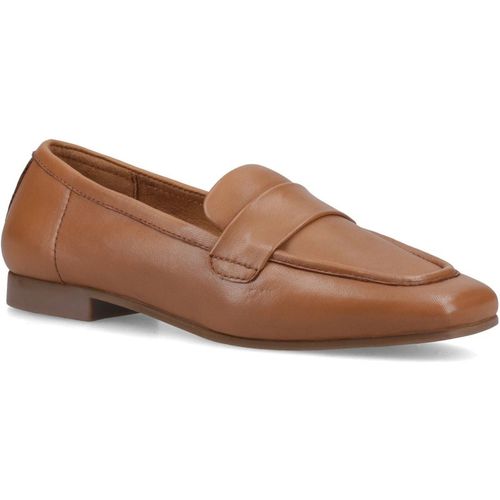 Hush Puppies Sutton Leather Women's Tan Loafer