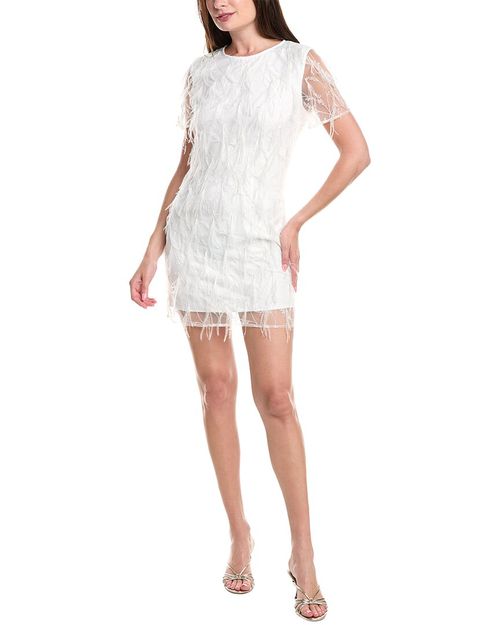 Rana Feather Mini Dress
