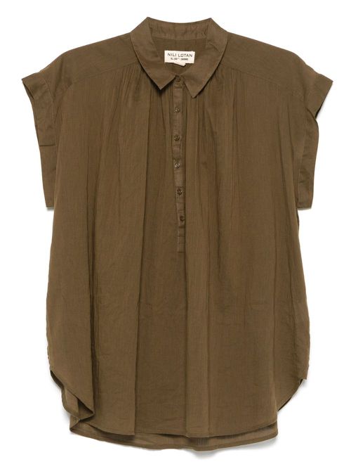 Nili Lotan Normandy blouse - Green