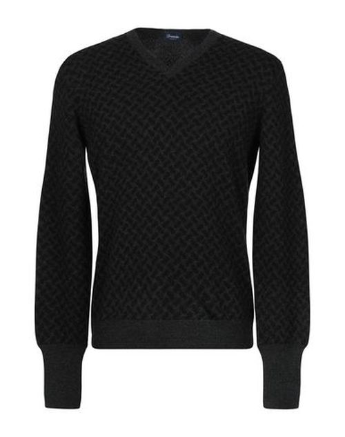 Man Sweater Black Size 46 Cashmere