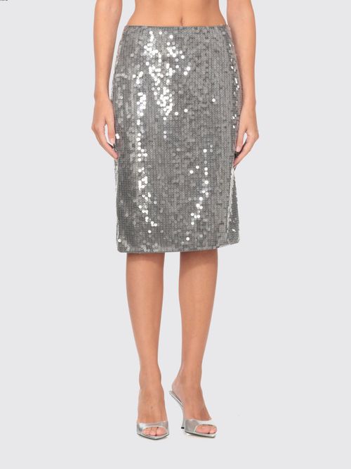 Skirt Woman color Grey