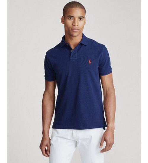 Polo Ralph Lauren for man. 710783656012 Basic navy polo shirt (S), Casual, Cotton, Short sleeve