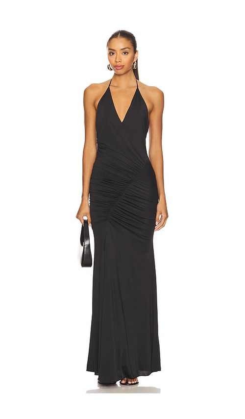 Superdown Blakly Maxi Dress in Black.  XS. Also in L, M, S