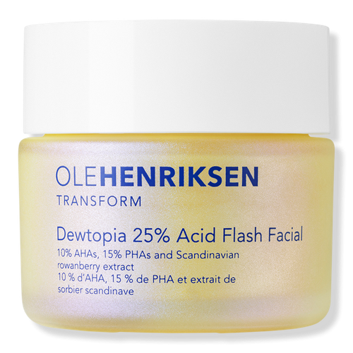 Dewtopia 25% AHA + PHA Flash Facial Exfoliating Face Mask