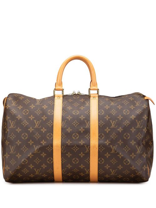 1996 Monogram Keepall 45 travel bag - Brown