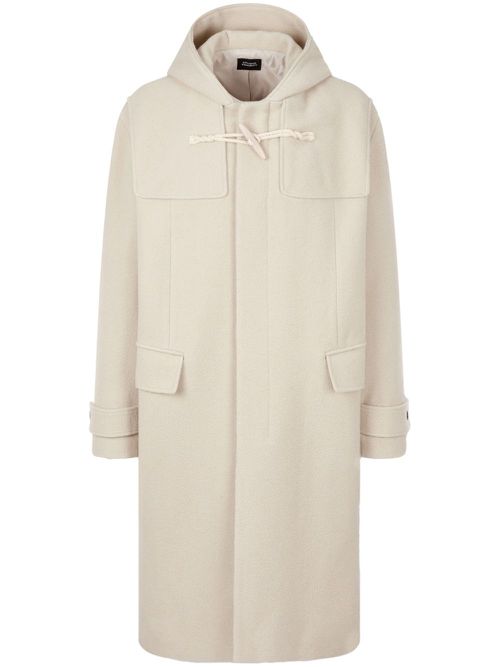 Hooded duffle coat - Neutrals