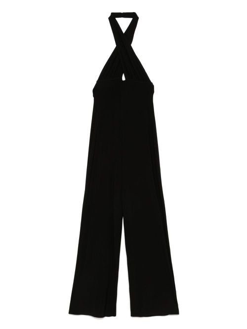 Norma Kamali halterneck jumpsuit - Black