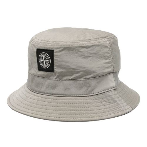 Compass-Patch Bucket Hat