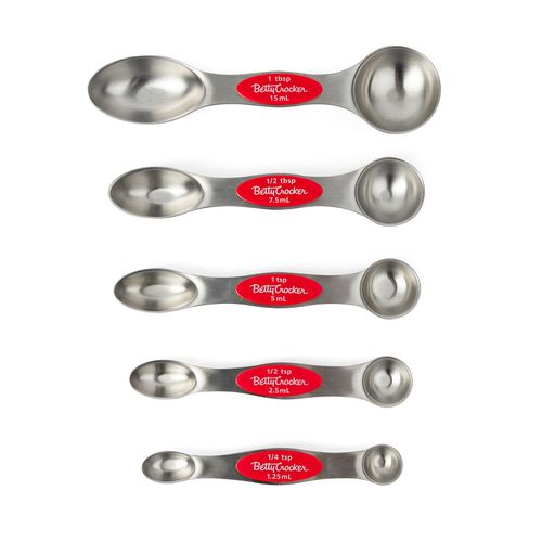 5 Piece Stainless Steel Measuring Spoons Set