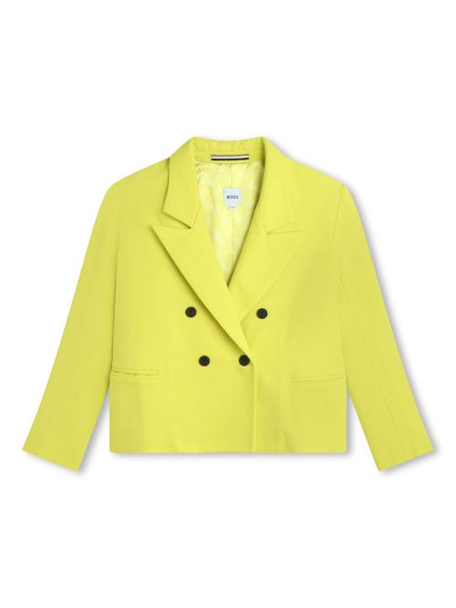 Double-breasted blazer - Yellow