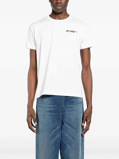 Mini Shadow Logo Slim Fit Tee