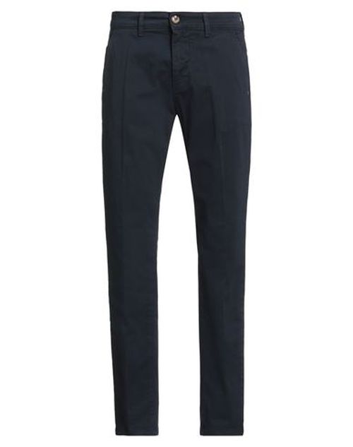 Man Pants Midnight blue Size 30 Cotton, Elastane