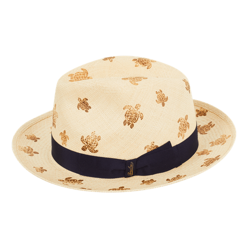 Men Straw Hat X Borsalino - Hat - Claudio - Beige