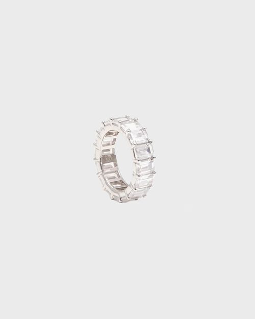 Izabel Display Ring Chunky Colorful Silver