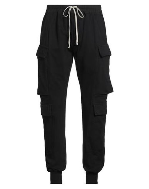 Man Pants Black Size M Cotton