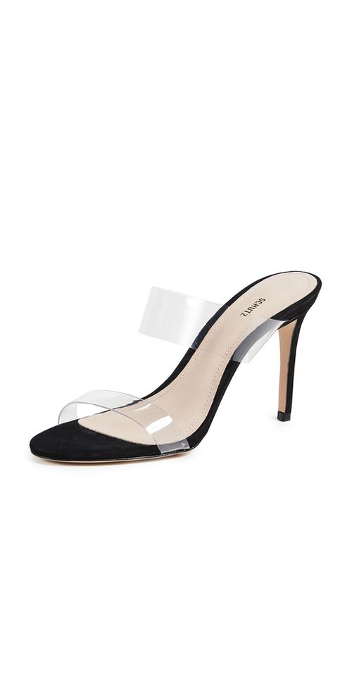 Ariella Strappy Sandals Black