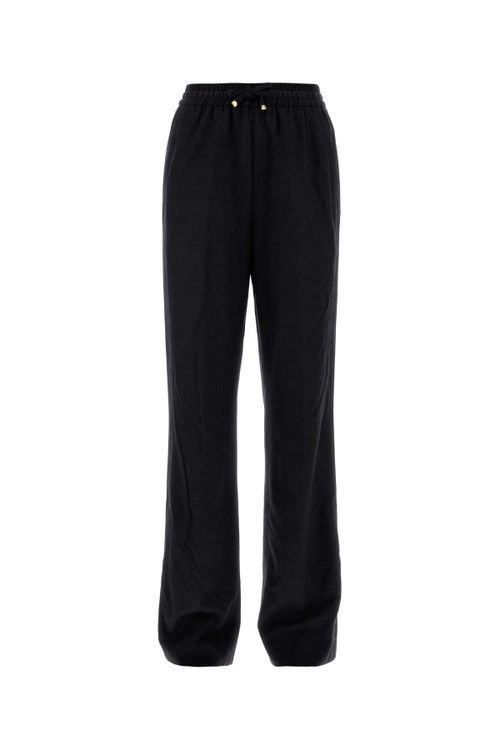Wool Blend Trousers — Gray