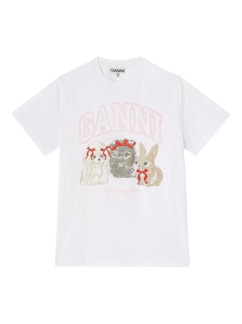 Cute Animals Organic Cotton T-Shirt