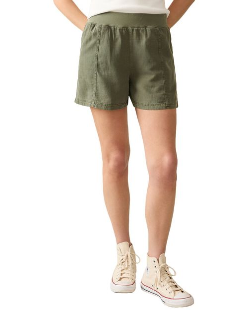 Arlie Linen-Blend Short